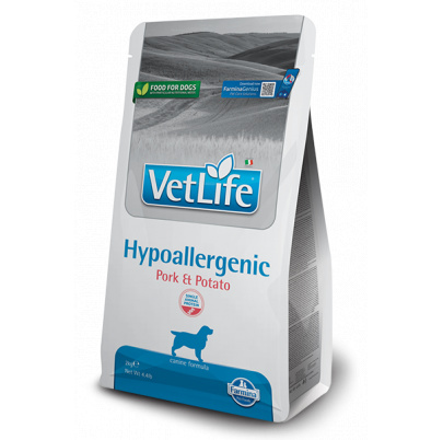 Farmina Vet Life dog hypoallergenic, pork & potato 2kg (exp. 10.04.2026) posledný kus 