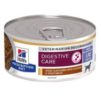HILLS Diet Canine Stew i/d Low Fat with Chicken & Vegetables mini konzerva 12x156 g