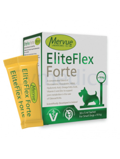 Elite Flex Forte vrecúška pre malé psy, 5ml x 30 / 150ml