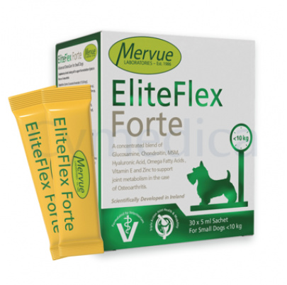 Elite Flex Forte vrecúška pre malé psy, 5ml x 30 / 150ml