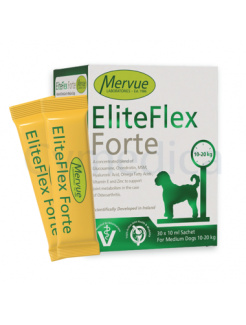 Elite Flex Forte vrecúška pre stredné psy, 10ml x 30 / 300ml
