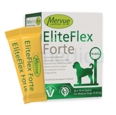 Elite Flex Forte vrecúška pre stredné psy, 10ml x 30 / 300ml