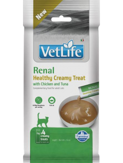 Pamlsok Farmina Creamy Vet Life Cat Renal with Chicken & Tuna 60 g