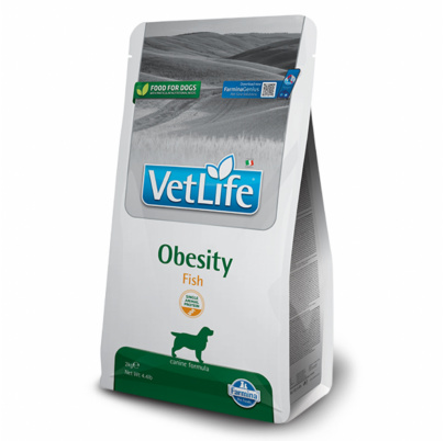 Farmina Vet Life dog obesity, fish 2kg (exp. 10.08.2026) posledné 2 balenia