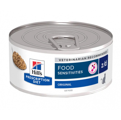 HILLS Diet Feline z/d Ultra Alergen KONZ 24x156 g 