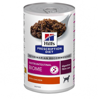 HILLS Diet Canine Adult GI BIOME Chicken Konzerva 370 g