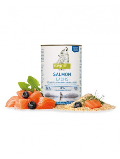 ISEGRIM dog Adult Salmon with Millet, Blueberries & Wild Herbs 