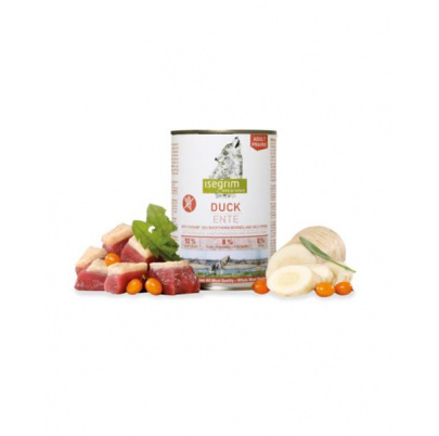 ISEGRIM dog Adult Duck with Parsnip, Sea Buckthorn & Wild Herbs