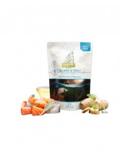 ISEGRIM dog Adult Isegrim Roots, Salmon & Trout bal. 7 x 410 g kapsičky