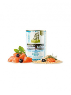 ISEGRIM dog Junior Salmon with Millet, Blueberries & Wild Herbs bal. 6 x 800 g konzerva