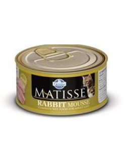 Farmina MATISSE cat Rabbit pena konzerva 85 g 